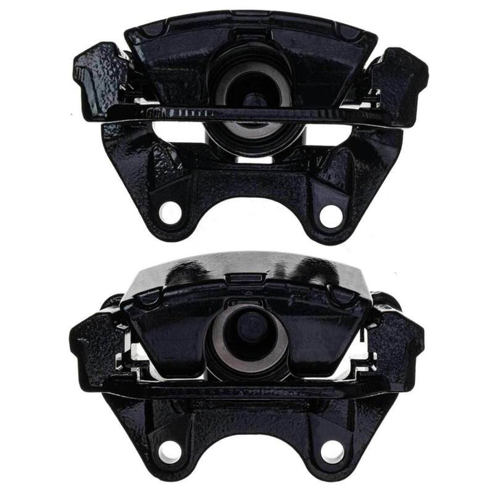 Power Stop 07-20 Cadillac Escalade Rear Black Caliper - Pair w/Bracket