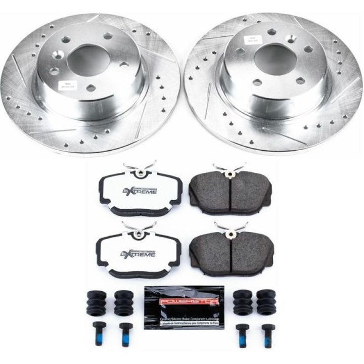 Power Stop 99-04 Land Rover Discovery Rear Z26 Street Warrior Brake Kit