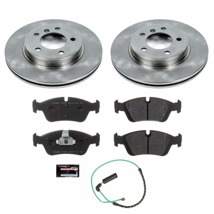 Power Stop 01-05 BMW 325xi Front Track Day SPEC Brake Kit