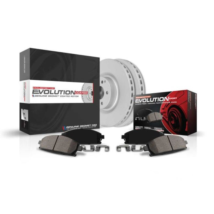 Power Stop 98-03 Mercedes-Benz ML320 Front Z23 Evolution Sport Coated Brake Kit