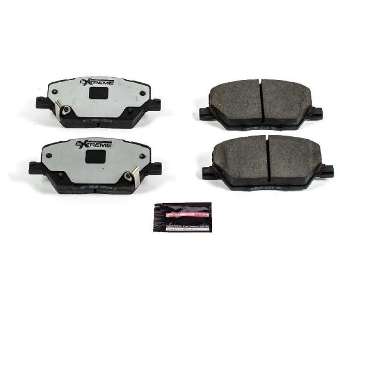 Power Stop 16-18 Fiat 500X Front Z36 Truck & Tow Brake Pads w/Hardware