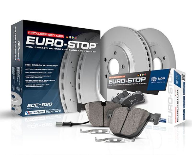 Power Stop 02-05 BMW 745i Rear Euro-Stop Brake Kit