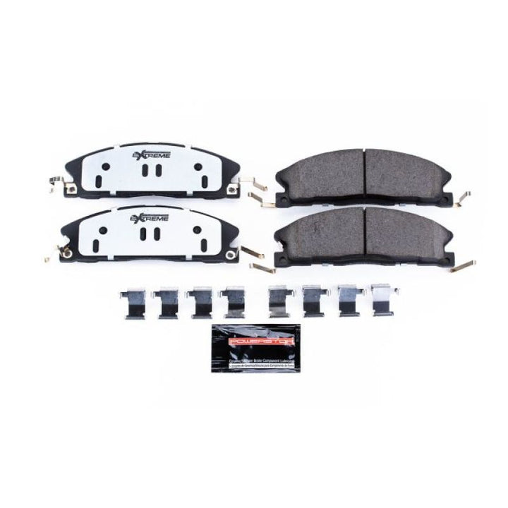 Power Stop 13-19 Ford Explorer Front Z36 Truck & Tow Brake Pads w/Hardware