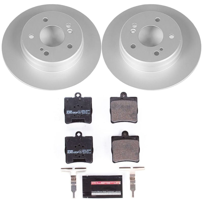 Power Stop 04-08 Chrysler Crossfire Rear Euro-Stop Brake Kit