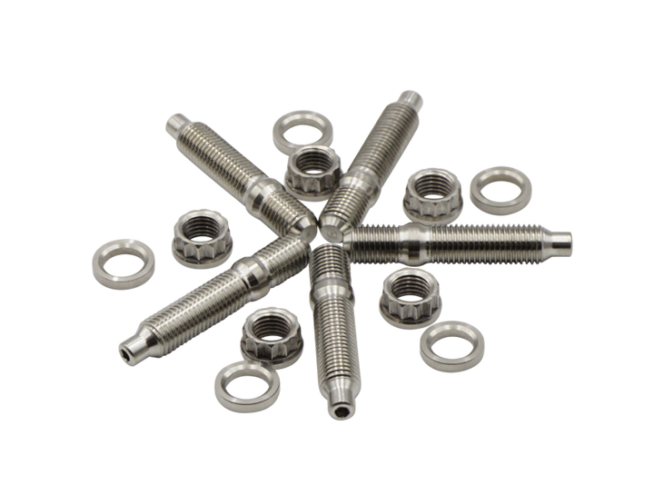 BLOX Racing Stainless Steel Exhaust Manifold Studs 5-Piece Set - M10x1.25 55mm