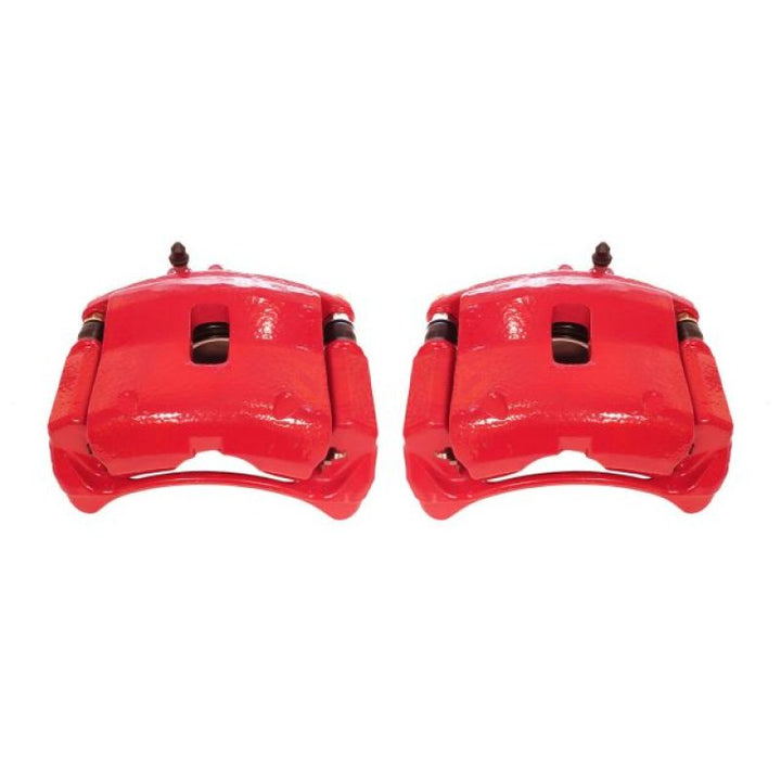 Power Stop 01-02 Acura MDX Front Red Calipers w/Brackets - Pair