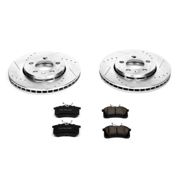 Power Stop 00-06 Audi TT Quattro Rear Z23 Evolution Sport Brake Kit