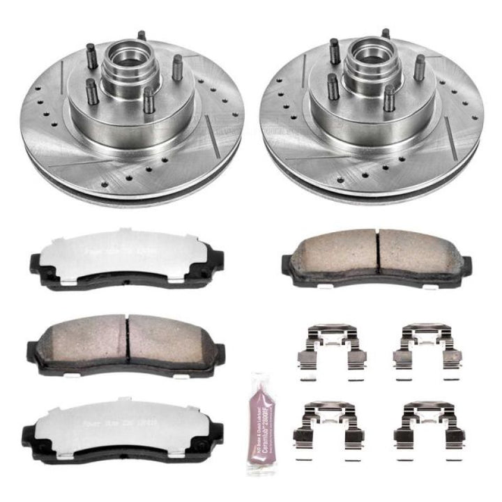 Power Stop 03-09 Ford Ranger Front Z36 Truck & Tow Brake Kit