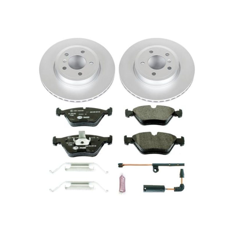 Power Stop 04-10 BMW X3 Front Euro-Stop Brake Kit