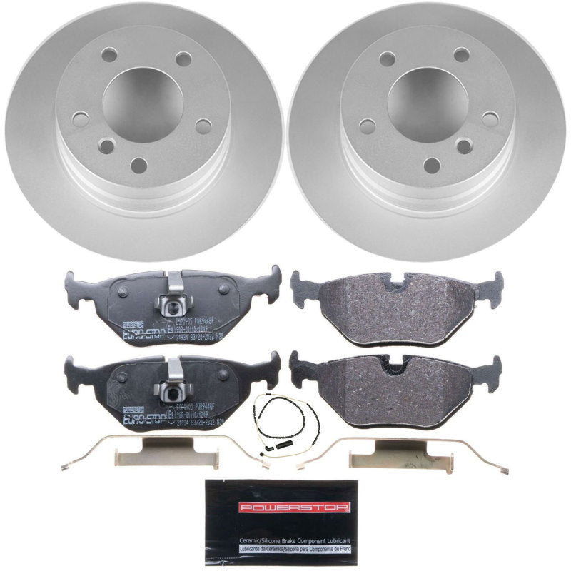 Power Stop 03-05 BMW Z4 Rear Euro-Stop Brake Kit