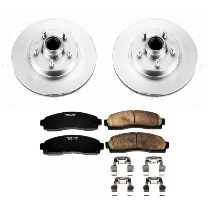 Power Stop 03-09 Ford Ranger Front Z17 Evolution Geomet Coated Brake Kit