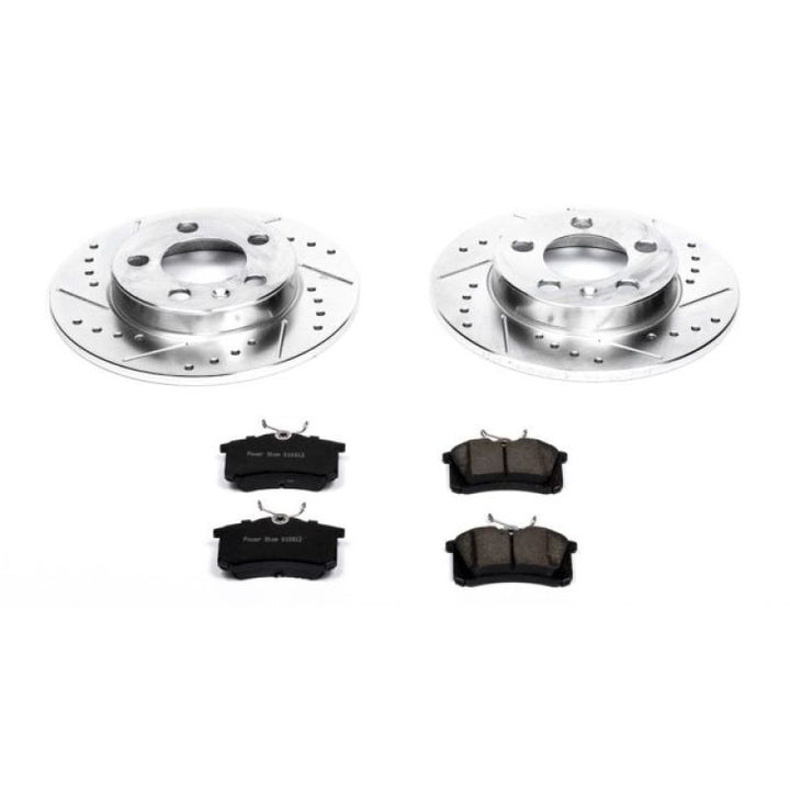 Power Stop 00-06 Audi TT Quattro Rear Z23 Evolution Sport Brake Kit