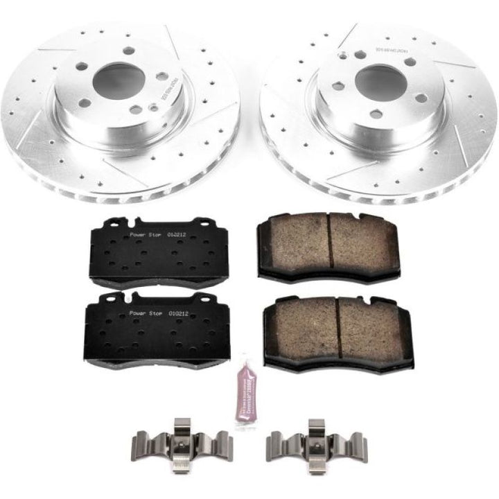 Power Stop 03-06 Mercedes-Benz SL500 Front Z23 Evolution Sport Brake Kit