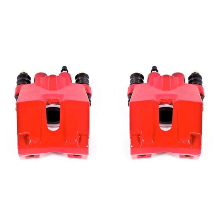 Power Stop 04-11 Ford F-150 Rear Red Calipers w/o Brackets - Pair