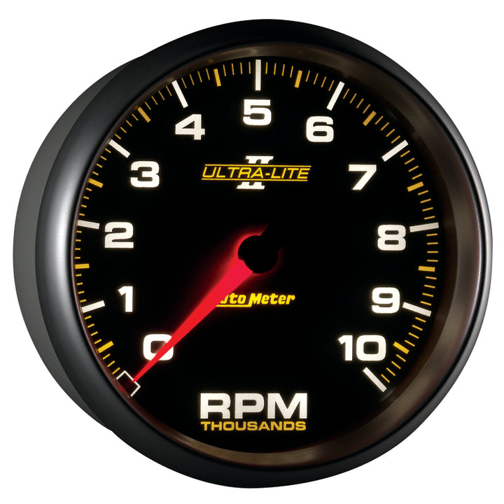 Autometer Ultra-Lite II 5 Inch 10000 RPM In-Dash Tachometer