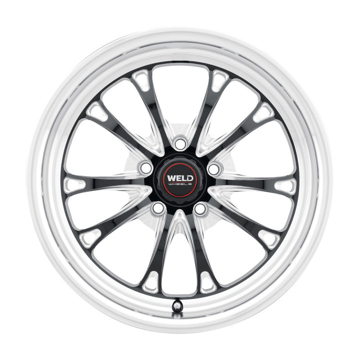 Weld S157 17X10 Belmont Drag 5X112 ET40 BS7.1 Gloss Black MIL Dia 78.1