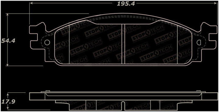 StopTech Street Brake Pads - Front