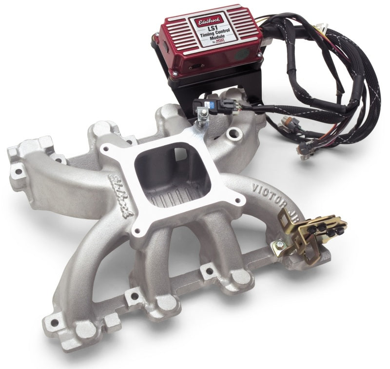 Edelbrock Manifold LS1 Victor Jr EFI to Carbureted Conversion