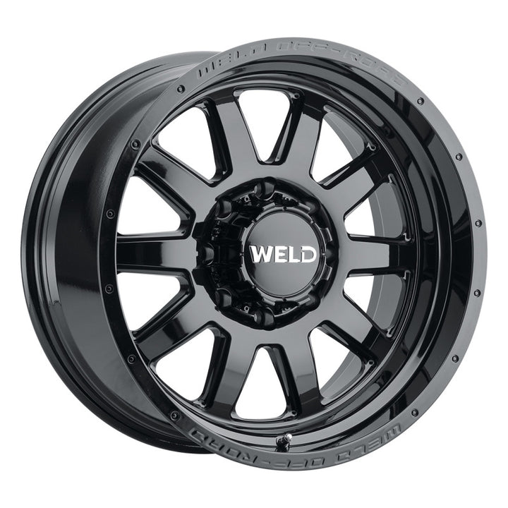 Weld Off-Road W168 20X9 Stealth 8X170 ET00 BS5.00 Gloss Black 125.1