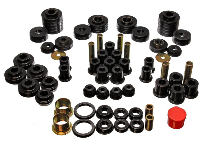 Energy Suspension 80-96 Ford F150 Std/Extra Cab Pickup Black Hyper-Flex Master Bushing Set