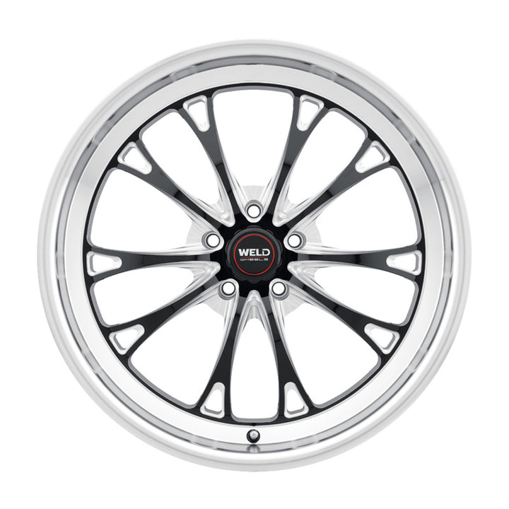 Weld S113 20X10.5 Belmont 5X114.3 ET50 BS7.75 Gloss Black MIL Dia 72.56