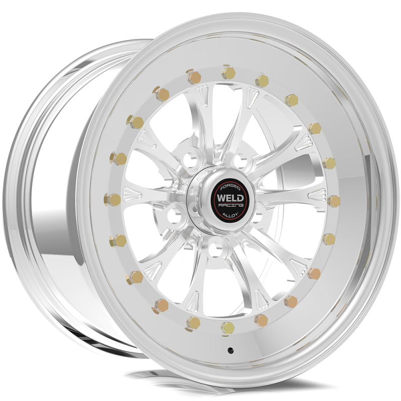 Weld Vitesse 15x8 / 5x4.5 BP / 3.5in. BS Polished Wheel - Non-Beadlock