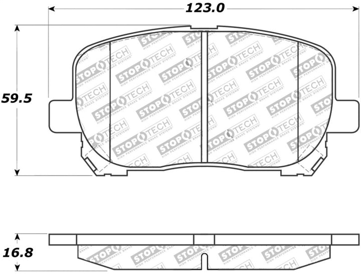 StopTech Street Touring Brake Pads