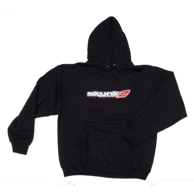 Skunk2 Embroidered Logo Hooded Sweatshirt - L (Black)