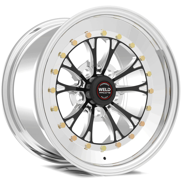 Weld Vitesse 15x12 / 5x4.75 BP / 7.5in. BS Black Wheel - Non-Beadlock