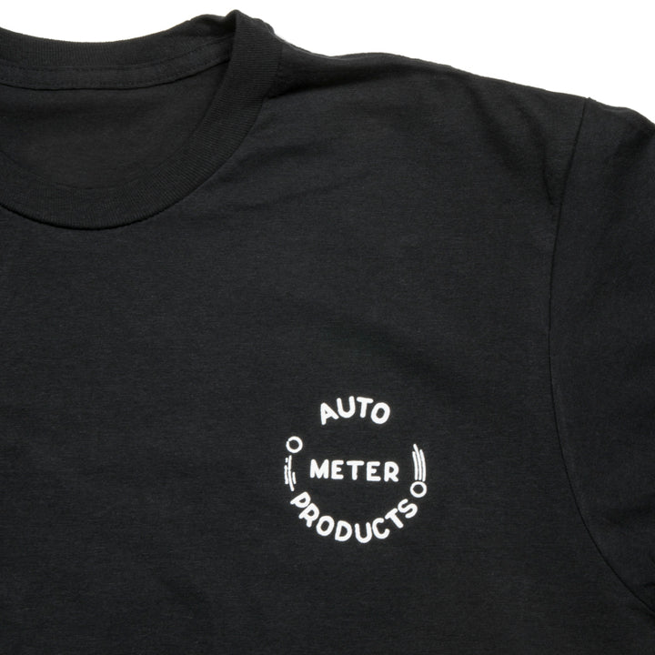 Autometer Vintage T-Shirt Black Large