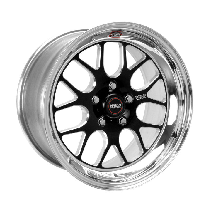 Weld S77 HD 17x10 / 6x5.5 BP / 6.2in. BS Black Wheel (HD Low Pad) - Non-Beadlock