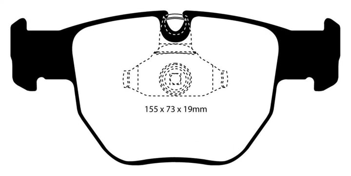 EBC 03-05 Land Rover Range Rover 4.4 Yellowstuff Front Brake Pads