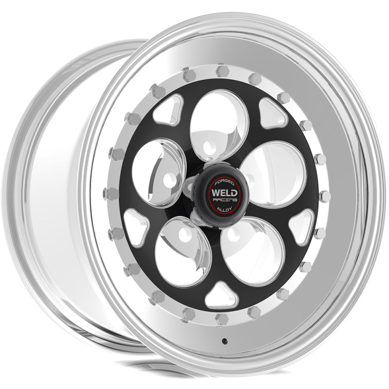 Weld Magnum III 15x8 / 5x4.5 BP / 3.5in. BS Black Wheel - Non-Beadlock