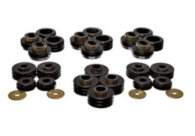 Energy Suspension 81-91 GM Denali XL/Suburban/Yukon XL 2WD/4WD Black Body (Cab) Mount Set