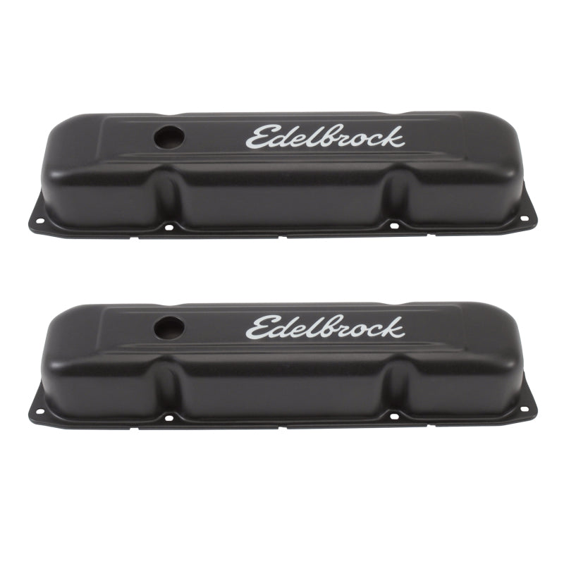 Edelbrock Valve Cover Signature Series Chrysler 1958-1979 361-440 V8 Black