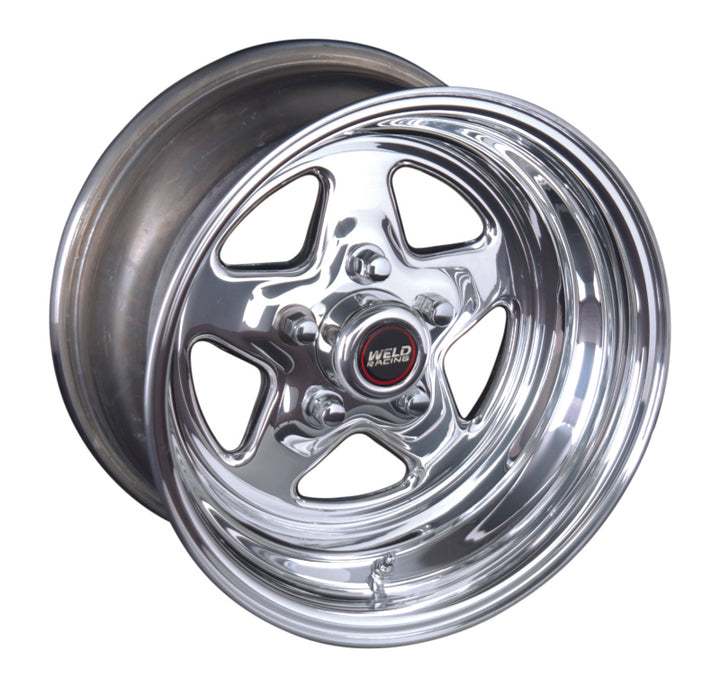 Weld ProStar 15x10 / 5x4.75 BP / 5.5in. BS Polished Wheel - Non-Beadlock