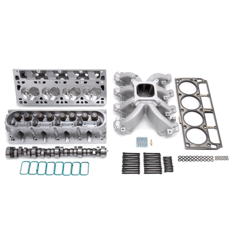 Edelbrock Power Package Top End Kit Victor Jr Series Chevrolet 1997-2004 6 0L LS2