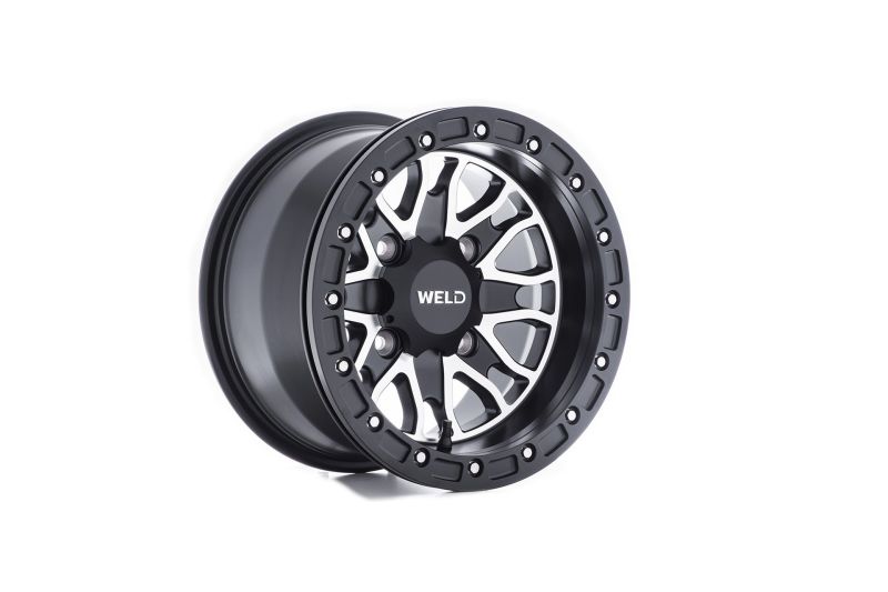 Weld UTV RF Series Raptor U501 14x10 Raptor Beadlock 4x136 5BS Satin BLK MIL