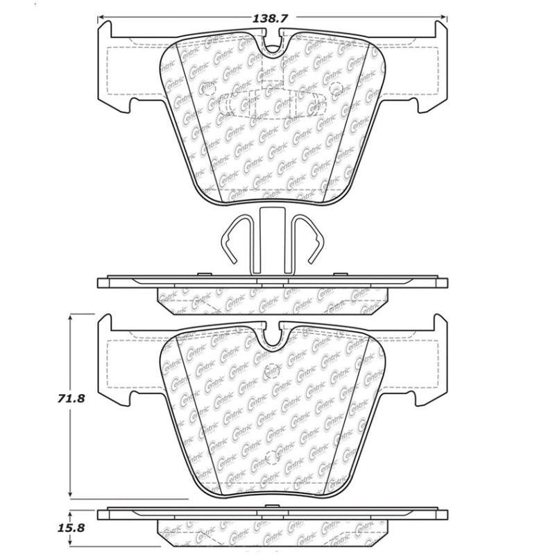 StopTech Street Touring Brake Pads