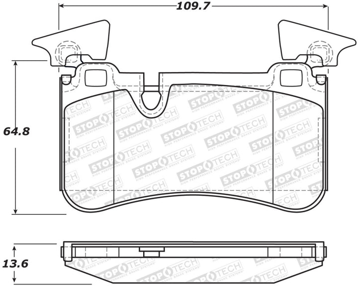 StopTech Street Brake Pads - Front