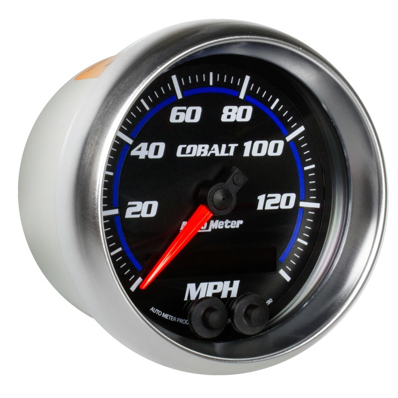 Autometer Cobalt 3-3/8in 0-140MPH In-Dash Electronic GPS Programmable Speedometer