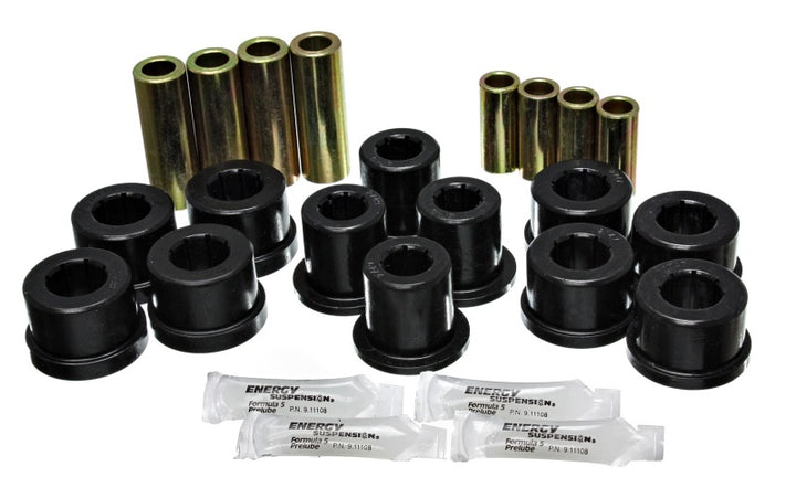 Energy Suspension 87-92 Toyota Supra Black Front Control Arm Bushing Set