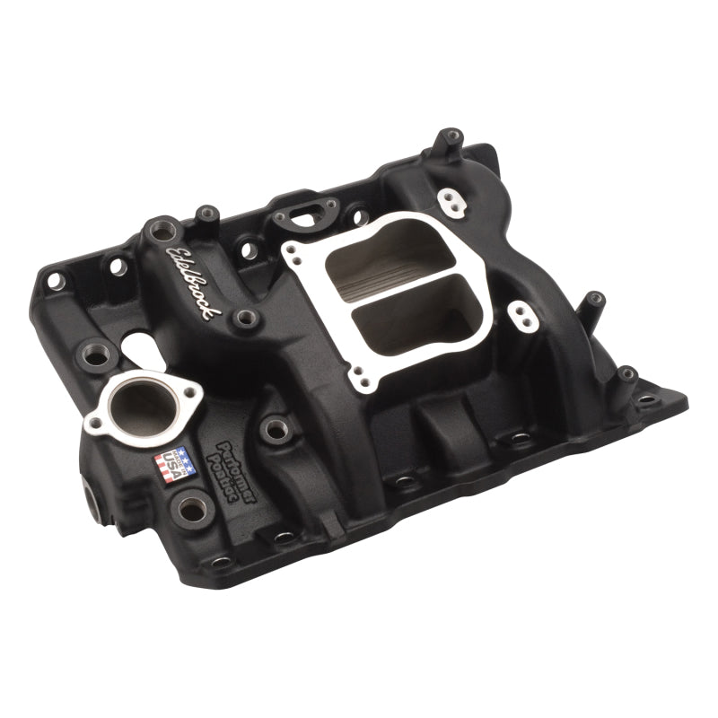 Edelbrock Performer Pontiac Black