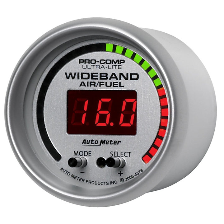 Autometer Ultra-Lite 52mm Wideband Air/Fuel Gauge