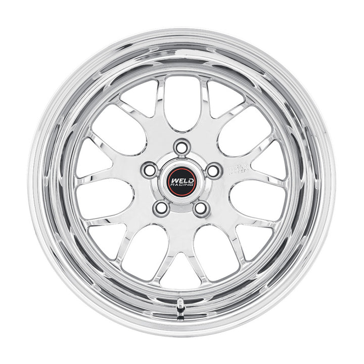 Weld S77 17x11 / 5x115mm BP / 6.2in. BS Polished Wheel - Non-Beadlock