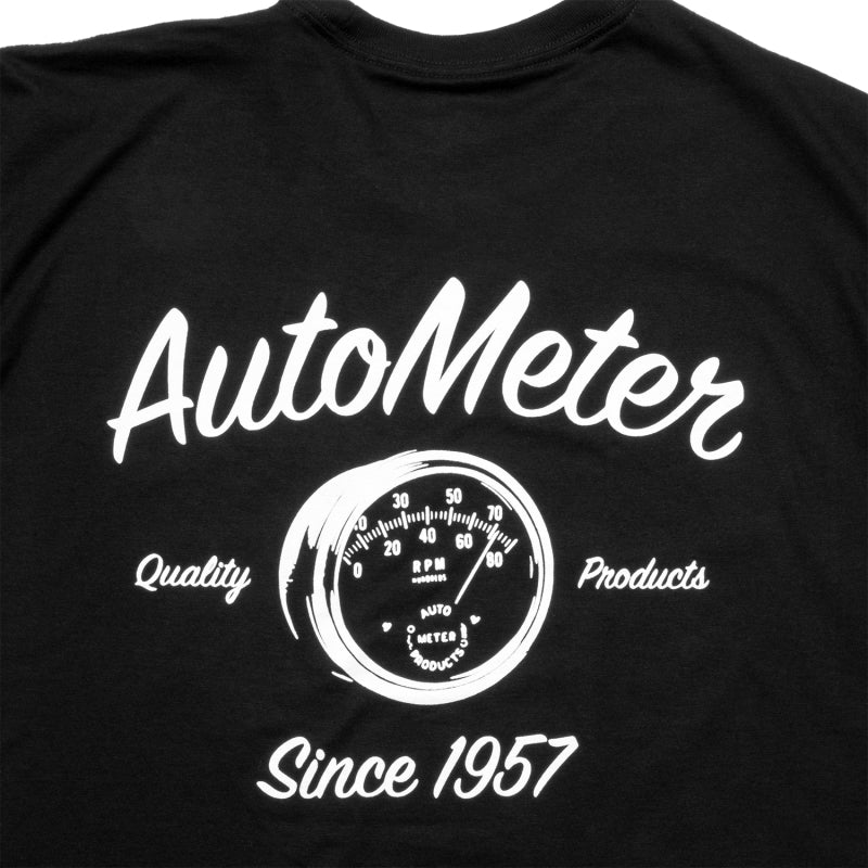 Autometer Vintage T-Shirt Black Large