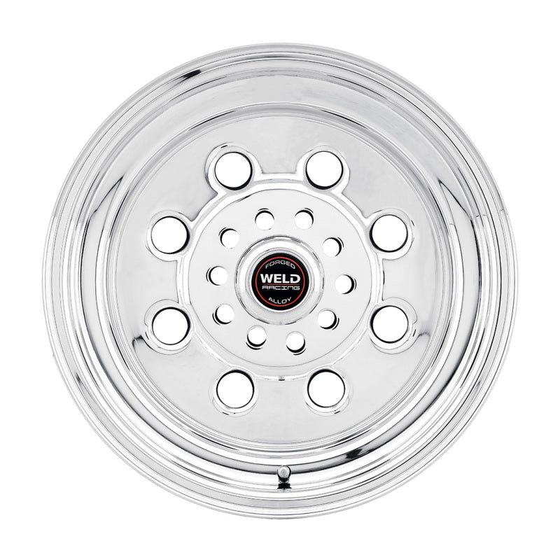 Weld Draglite 15x4 / 5x4.5 & 5x4.75 BP / 1.875in. BS Polished Wheel - Non-Beadlock