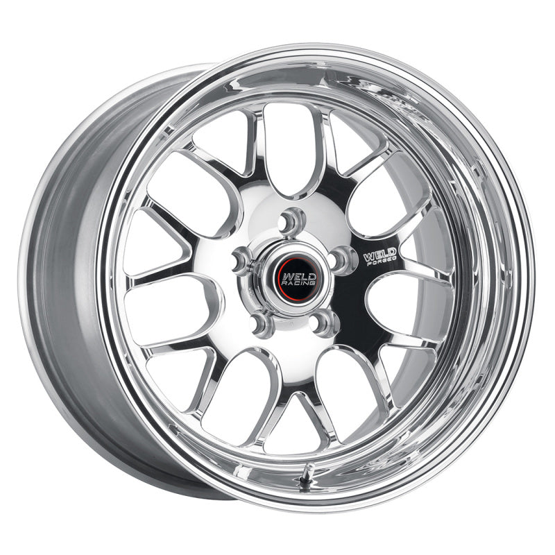 Weld S77 17x10 / 5x115mm BP / 5.2in. BS Polished Wheel (High Pad) - Non-Beadlock