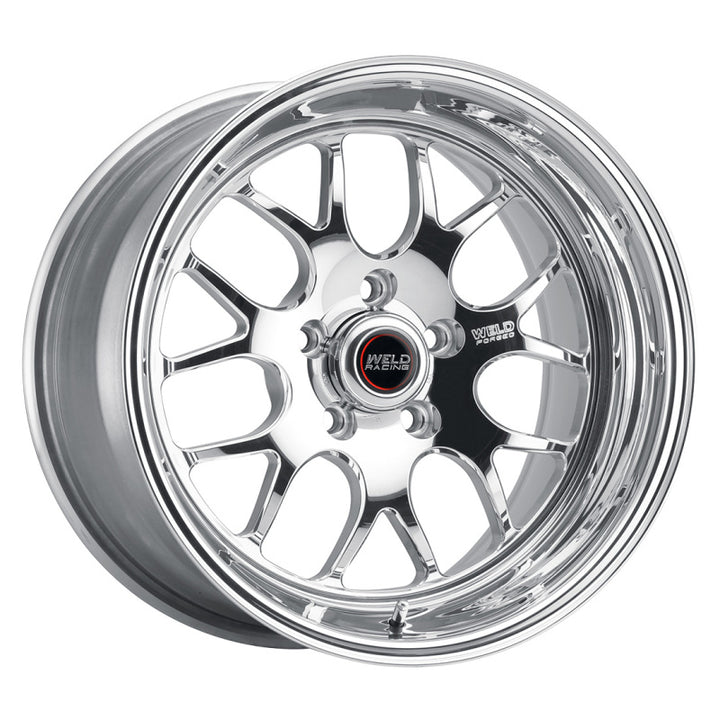 Weld S77 17x10 / 5x5 BP / 7.2in. BS Polished Wheel (High Pad) - Non-Beadlock