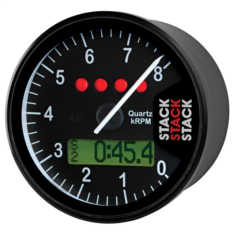 Autometer Stack Display Tachometer 0-8K RPM - Black